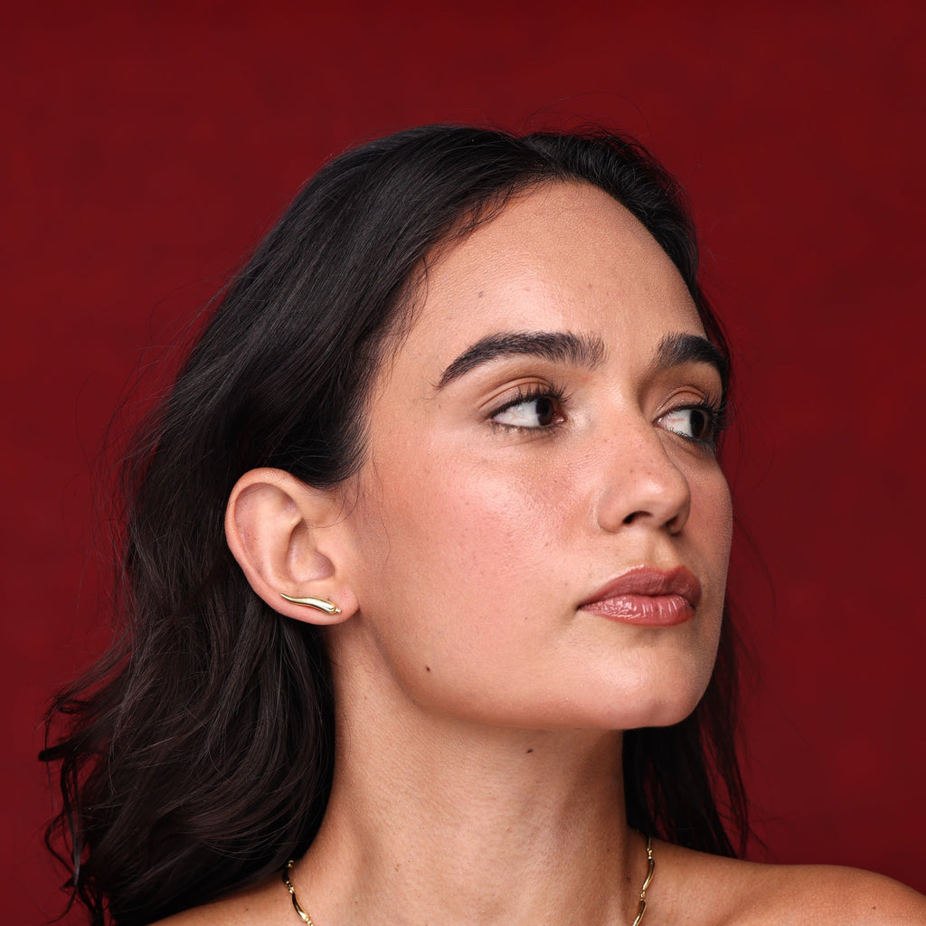 Picante Ear Climbers - Silver
